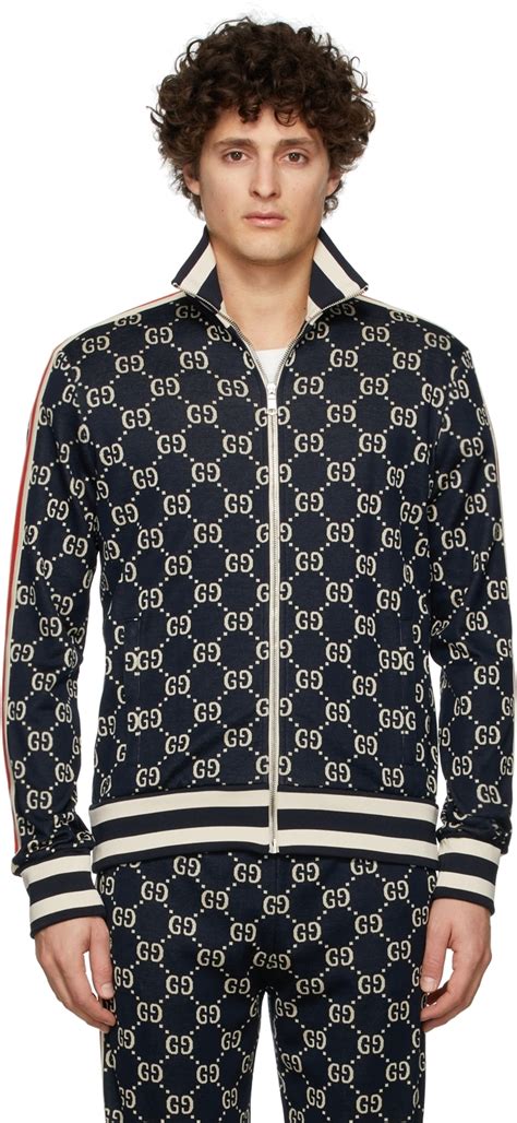 gucci gg jacquardon cotton jacket|gucci cropped jacket.